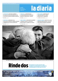 Tapa de la diaria del lunes 16 de junio de 2014