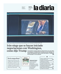 Tapa de la diaria del martes 24 de marzo de 2026