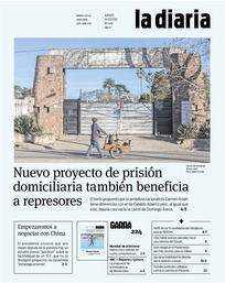 Tapa de la diaria del jueves 14 de julio de 2022