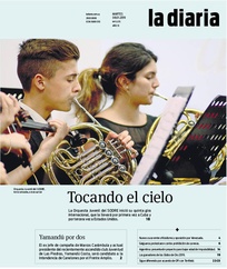 Tapa de la diaria del martes 8 de enero de 2019