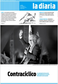 Tapa de la diaria del lunes 3 de abril de 2017
