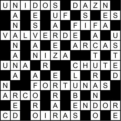 Solución del crucigrama del Viernes 4 jul.