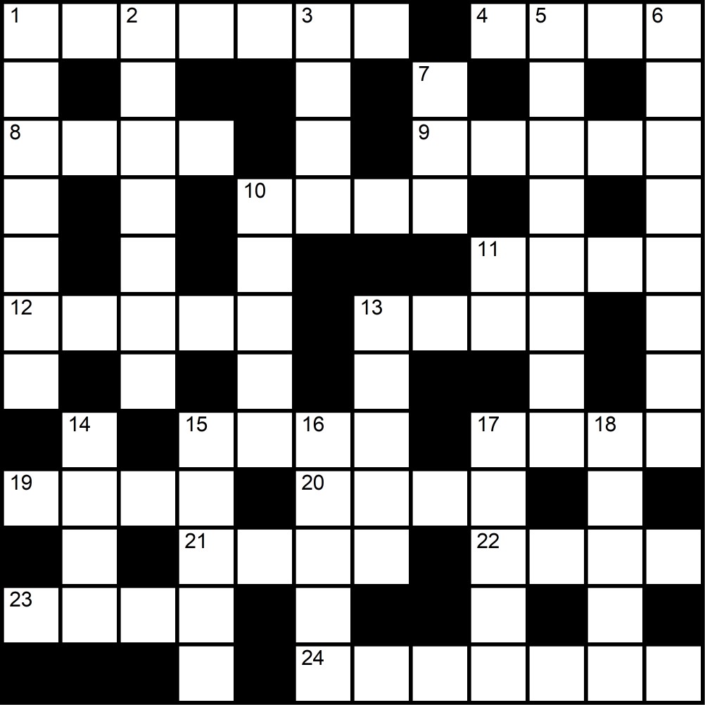 Crucigrama del Jueves 30 oct.