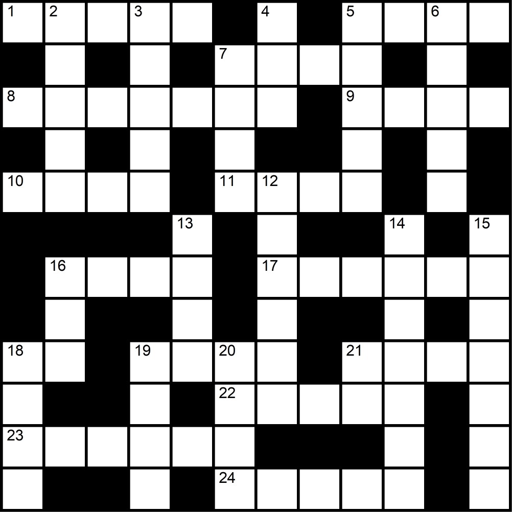 Crucigrama del Jueves 6 nov.