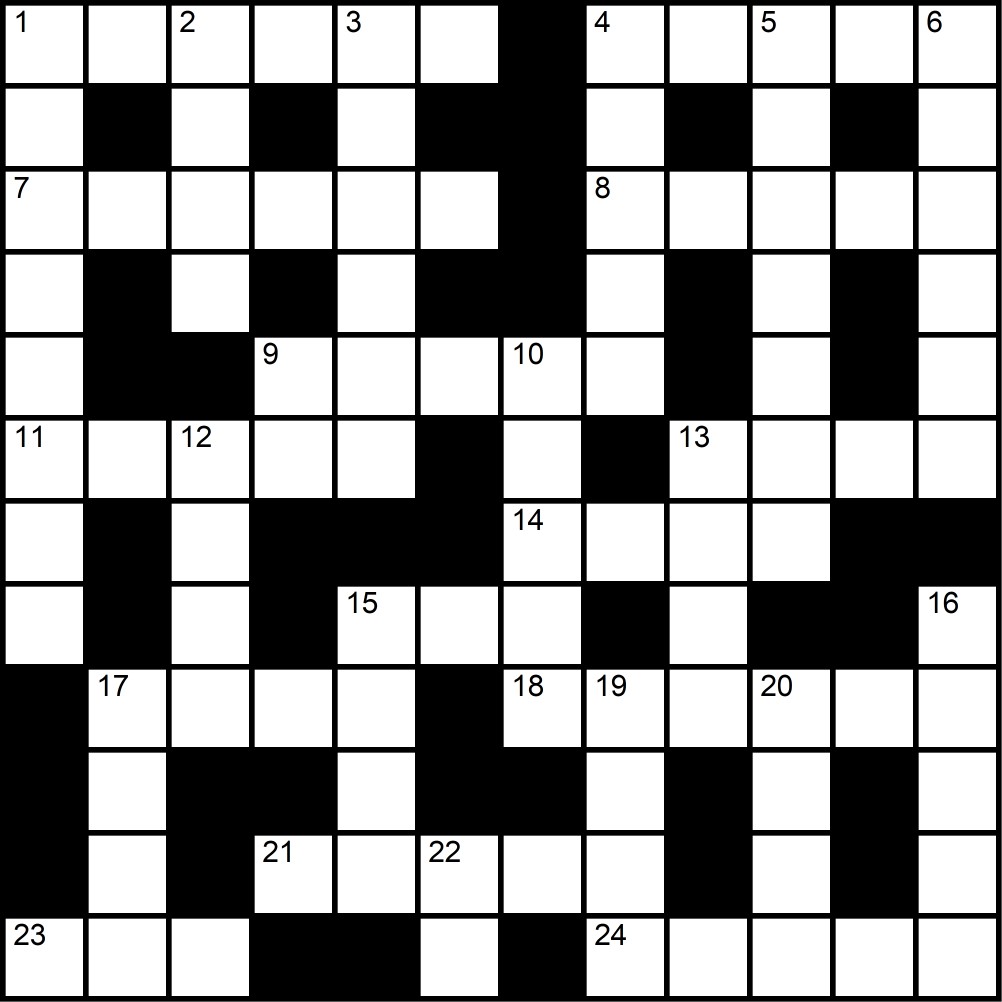 Crucigrama del Martes 11 nov.