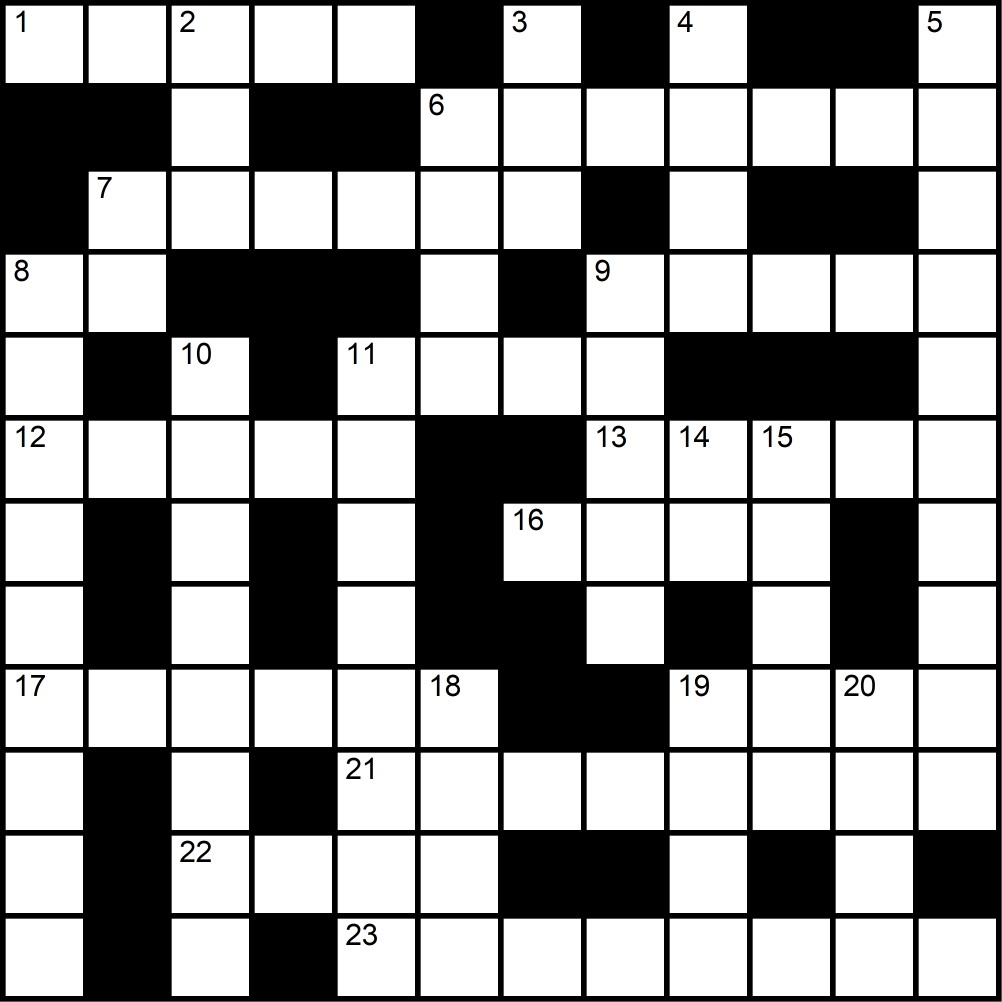 Crucigrama del Miércoles 12 nov.