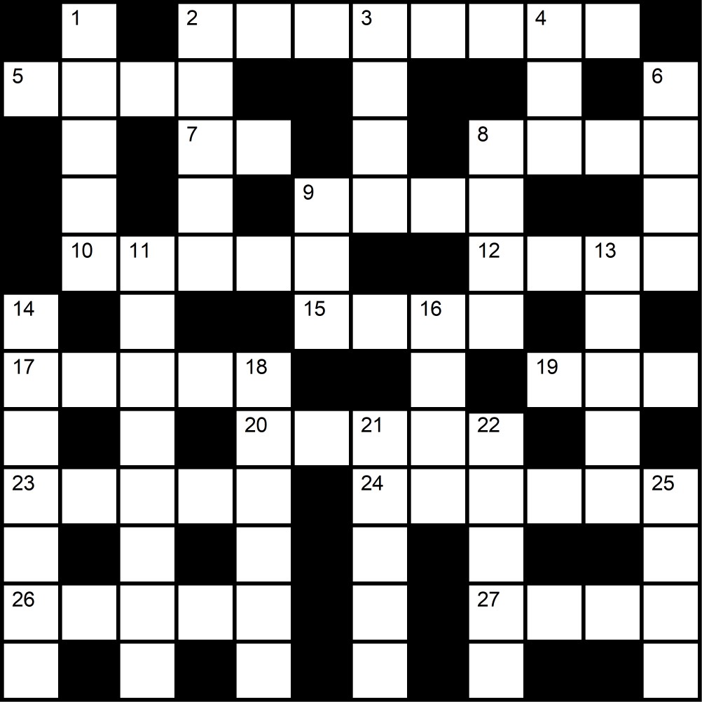 Crucigrama del Jueves 13 nov.