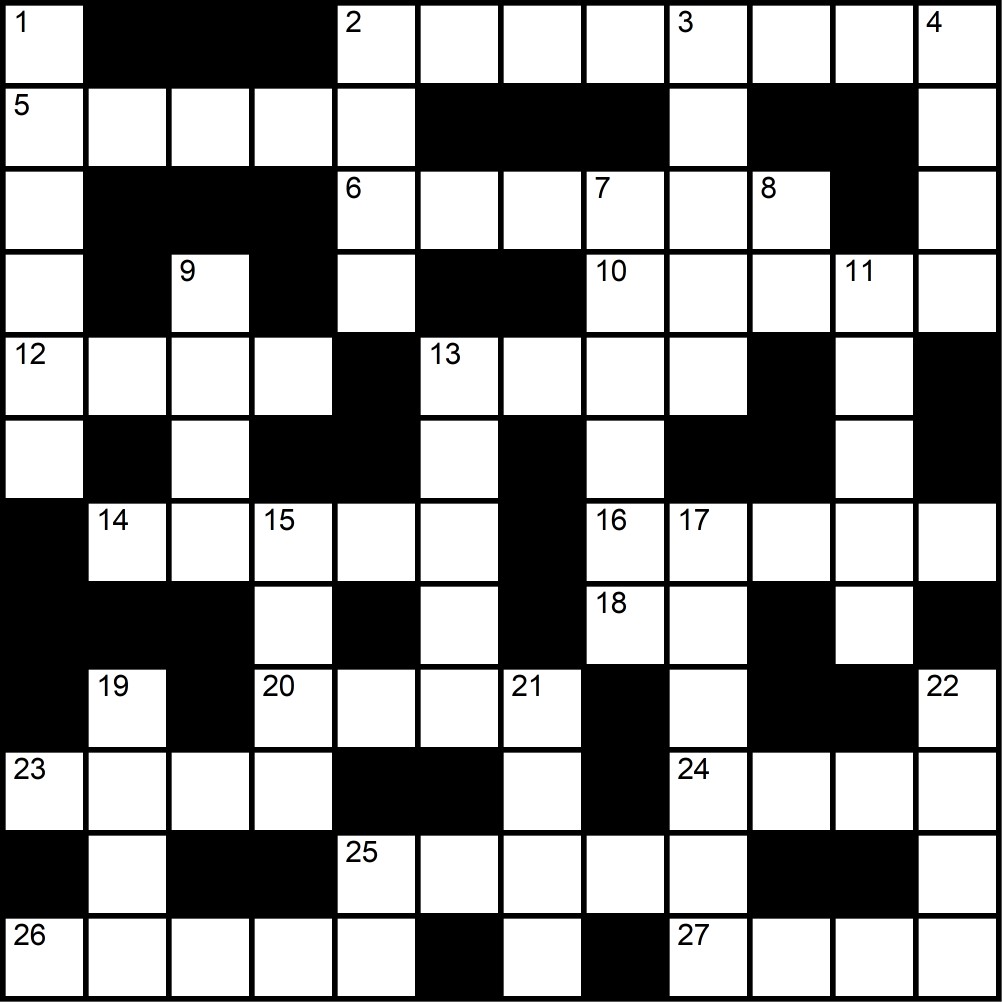 Crucigrama del Martes 18 nov.