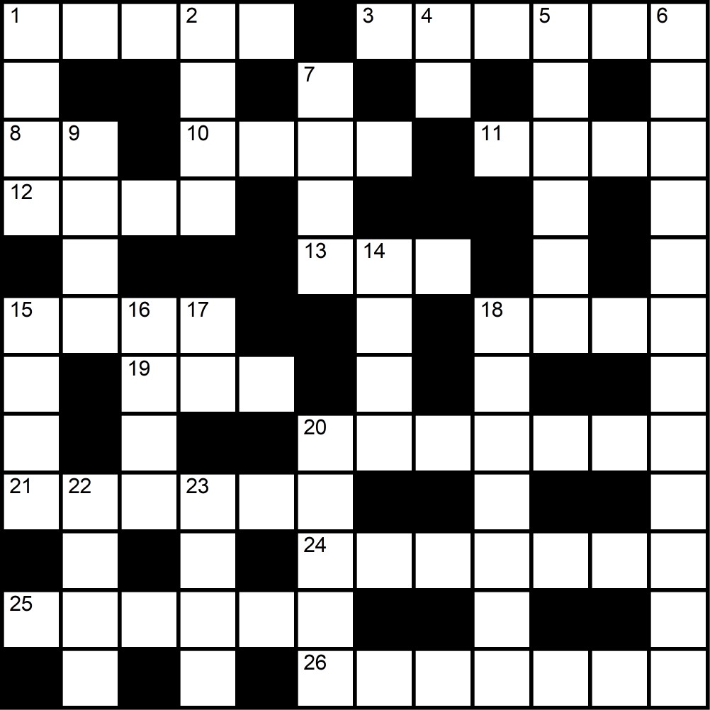 Crucigrama del Miércoles 19 nov.