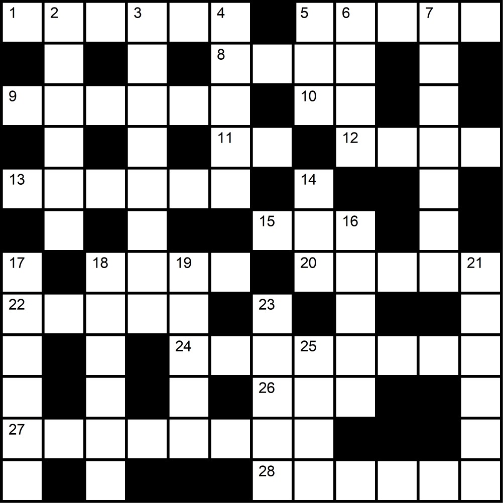 Crucigrama del Jueves 20 nov.