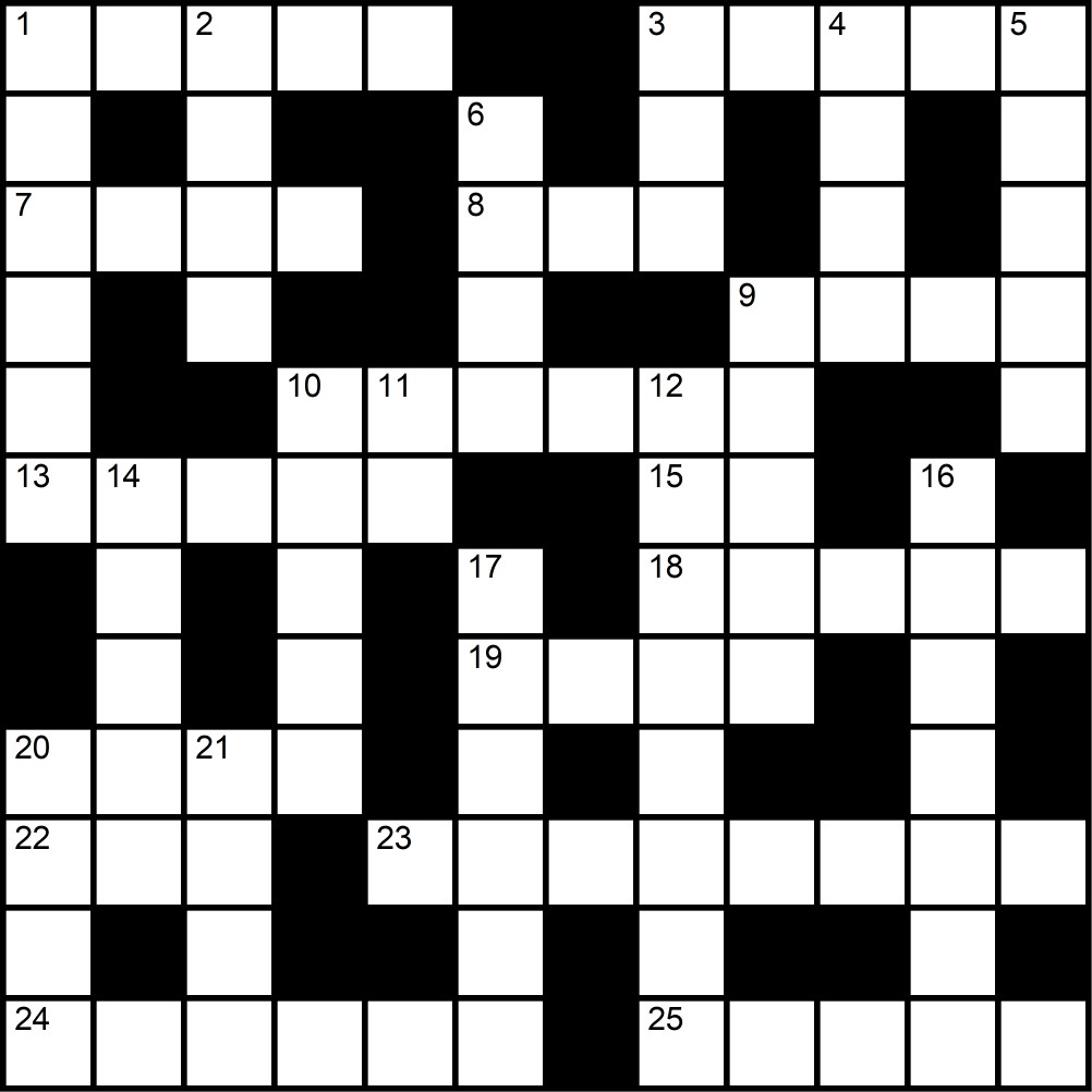 Crucigrama del Viernes 21 nov.