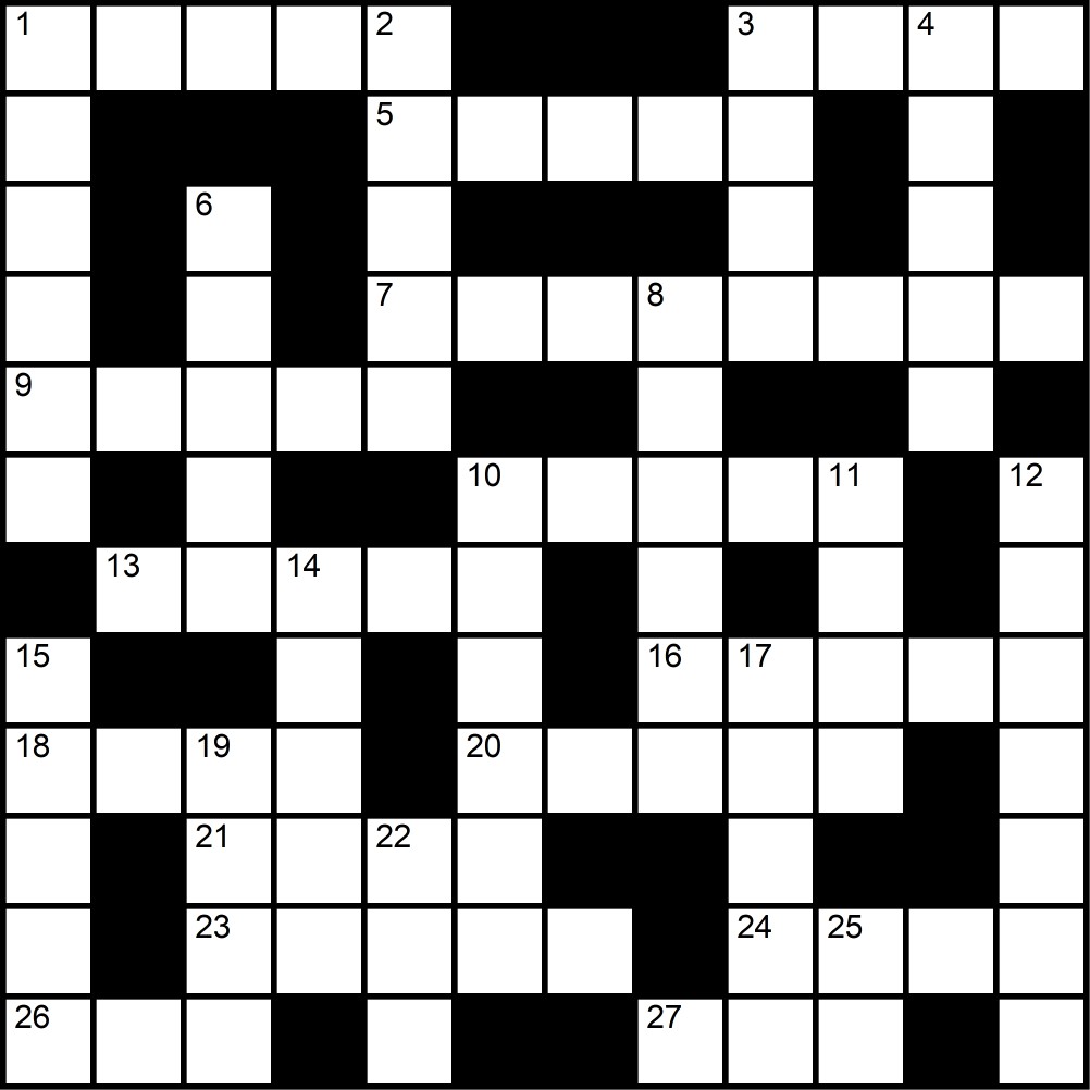 Crucigrama del Jueves 4 dic.