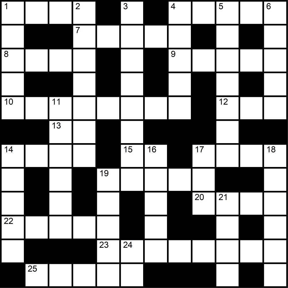 Crucigrama del Miércoles 10 dic.