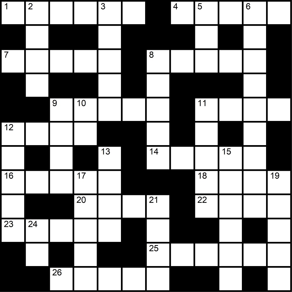 Crucigrama del Jueves 18 dic.