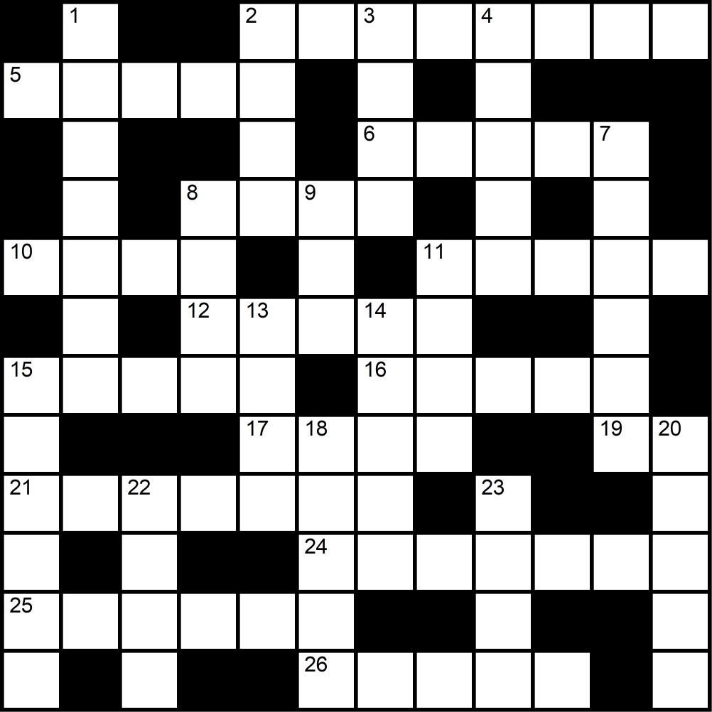 Crucigrama del Viernes 19 dic.