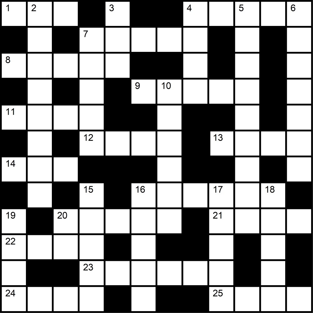 Crucigrama del Viernes 2 ene.