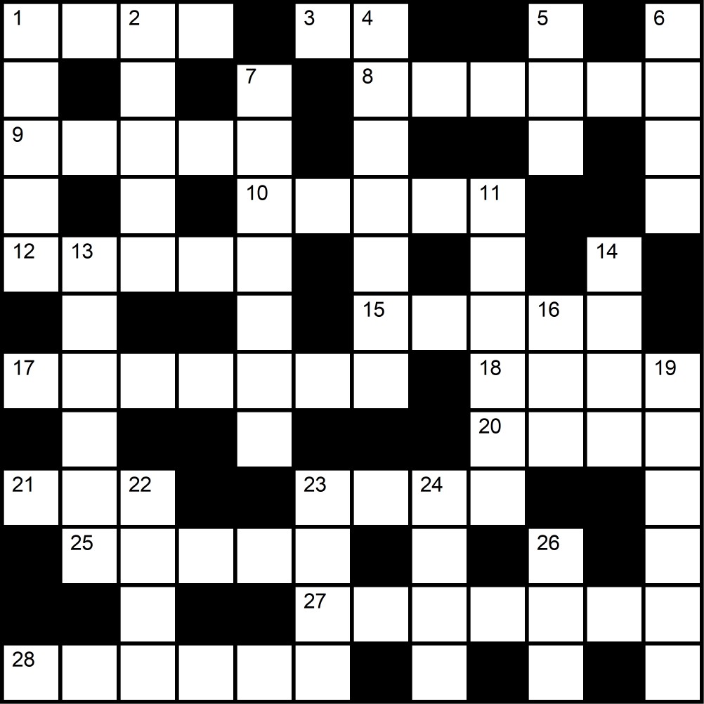 Crucigrama del Lunes 12 ene.