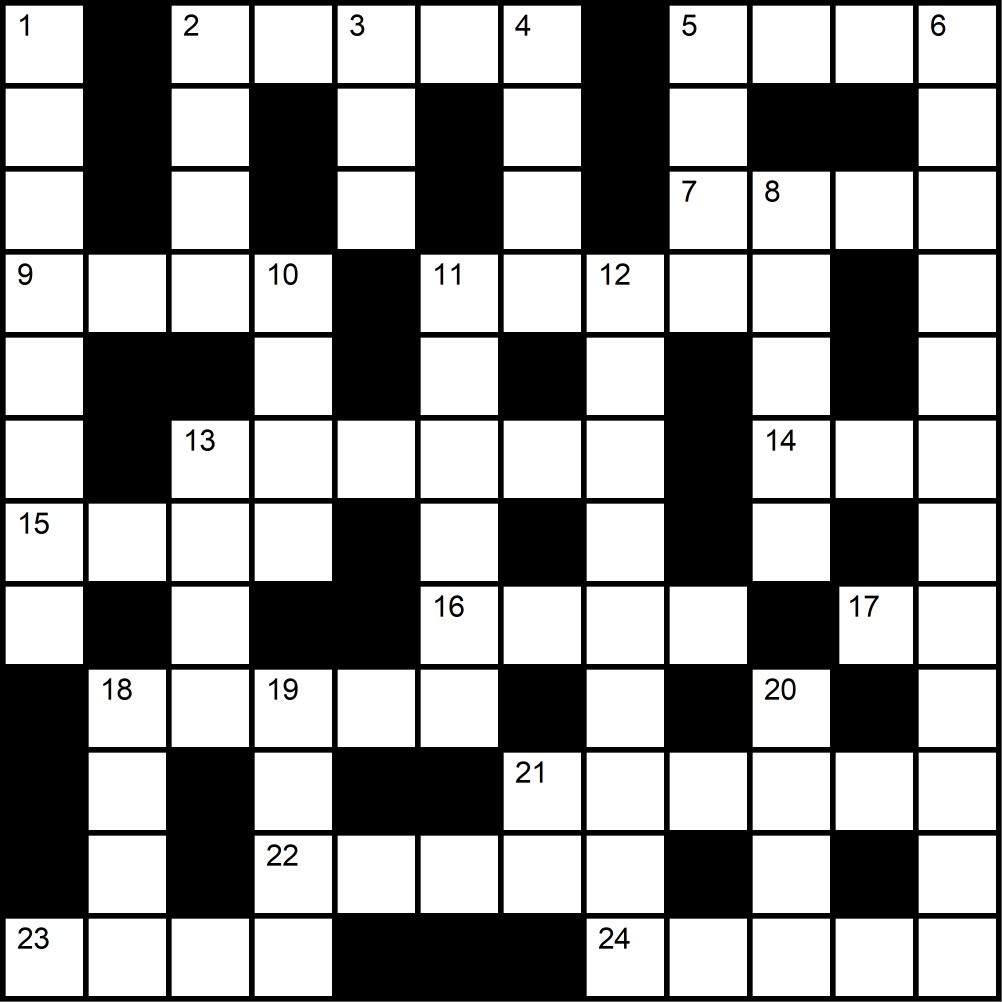 Crucigrama del Viernes 16 ene.