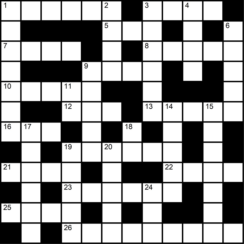 Crucigrama del Miércoles 21 ene.