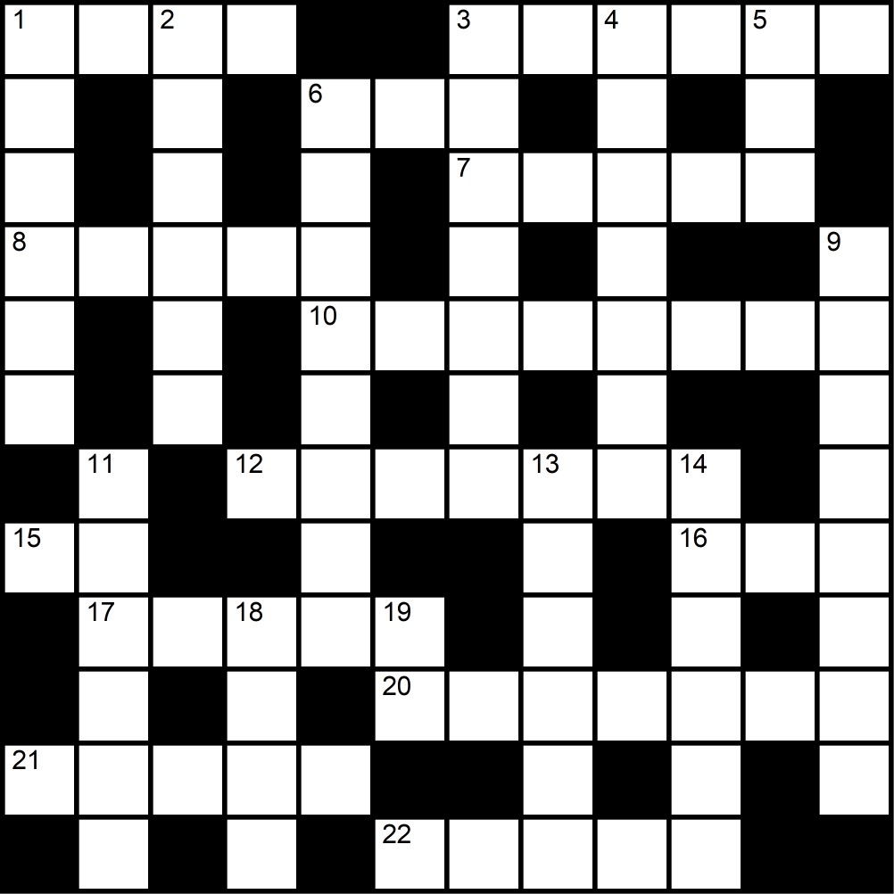 Crucigrama del Miércoles 11 feb.