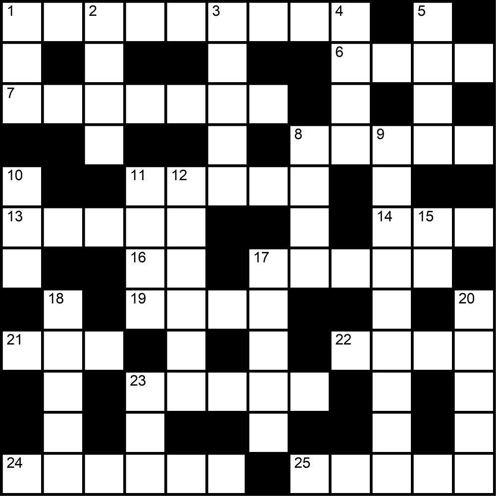 Crucigrama del Martes 17 feb.