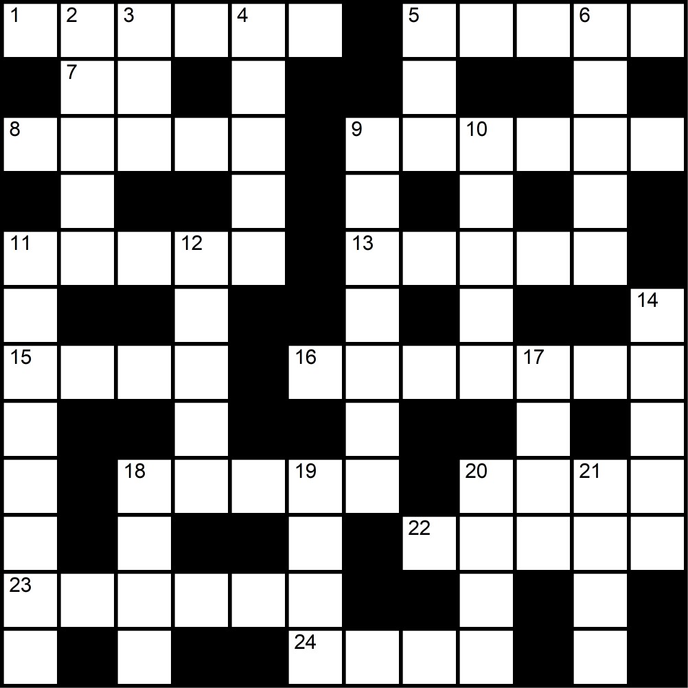 Crucigrama del Viernes 6 mar.