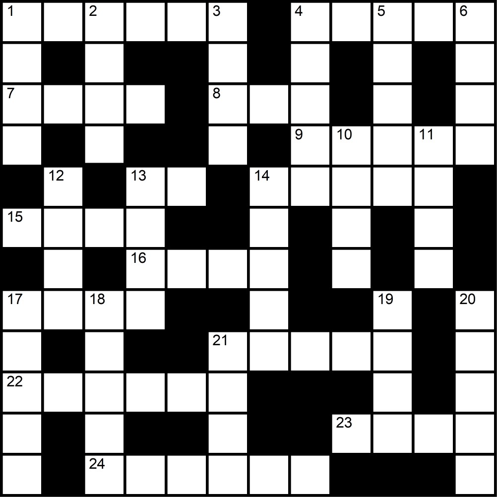 Crucigrama del Martes 10 mar.