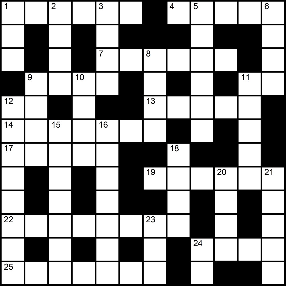 Crucigrama del Jueves 12 mar.