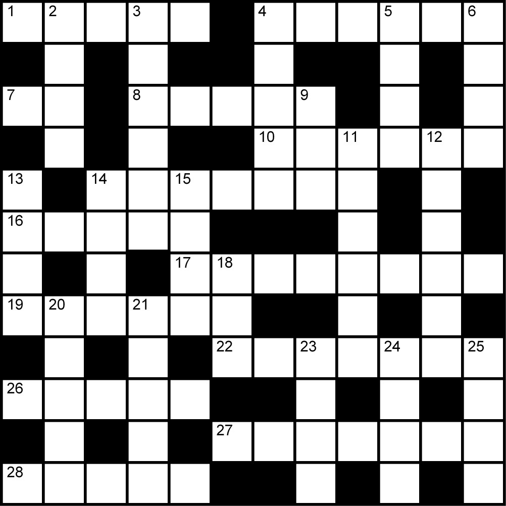 Crucigrama del Jueves 19 mar.