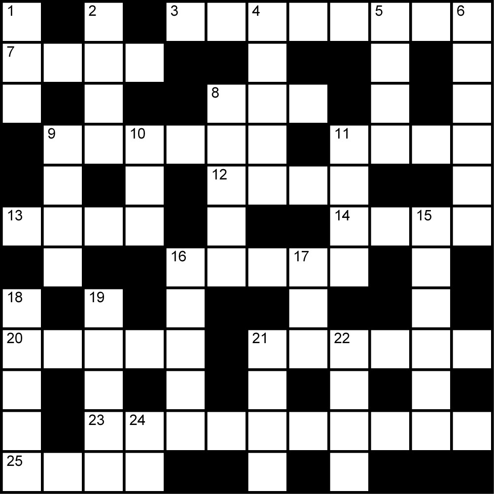 Crucigrama del Viernes 27 mar.