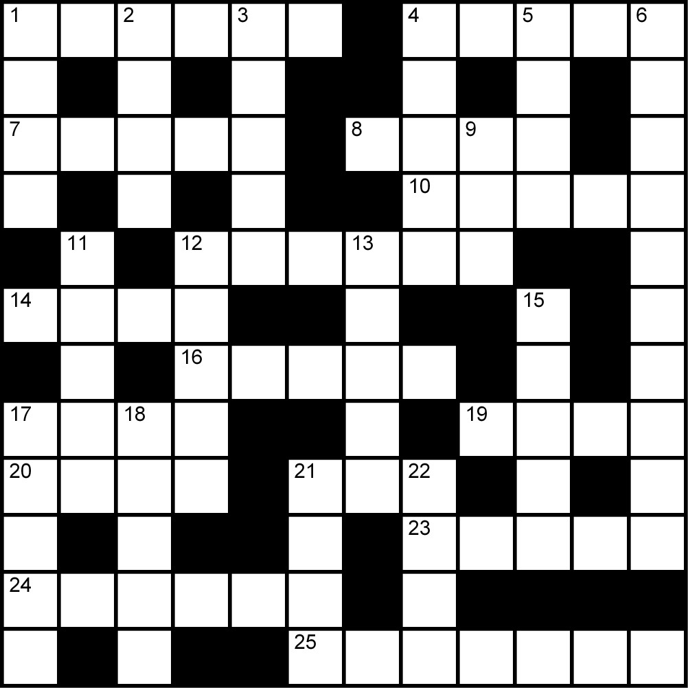 Crucigrama del Martes 31 mar.