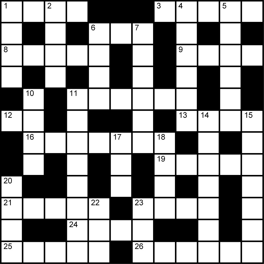 Crucigrama del Miércoles 1 abr.