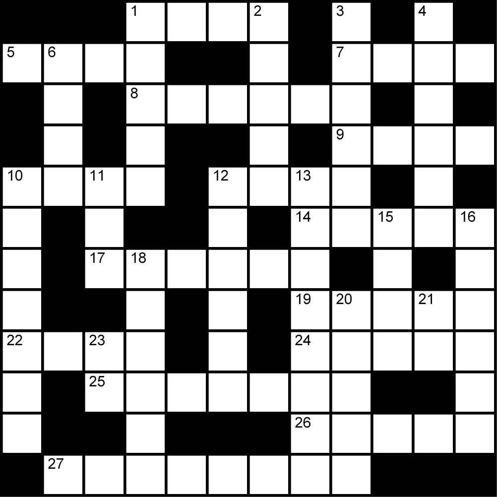 Crucigrama del Miércoles 8 abr.