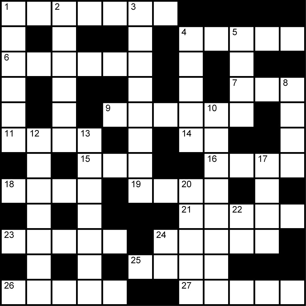 Crucigrama del Viernes 17 abr.