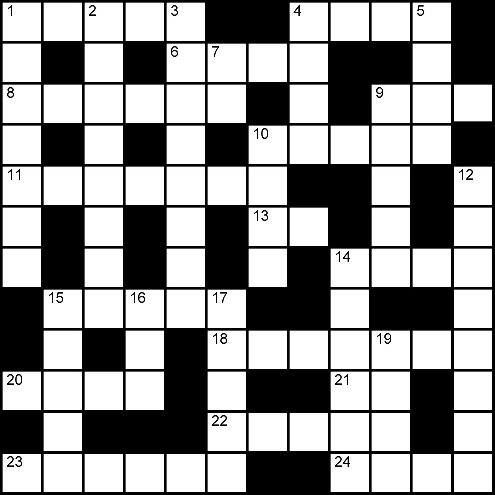 Crucigrama del Miércoles 22 abr.