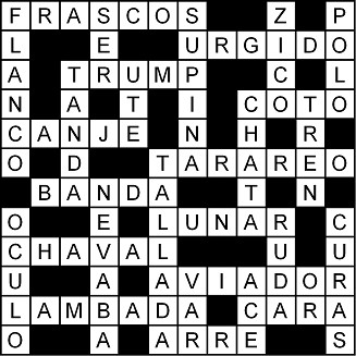 Solución del crucigrama del Jueves 9 jul.
