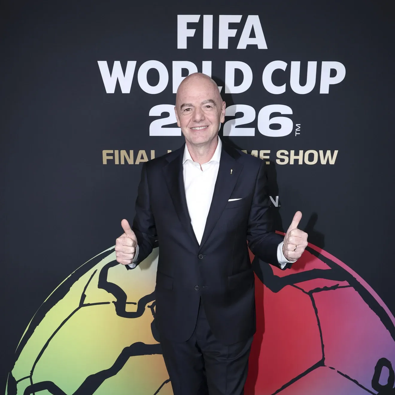 Gianni Infantino en el Global Citizen NOW 2026, celebrado en Nueva York. · Foto: Rob Kim, Getty Images, AFP