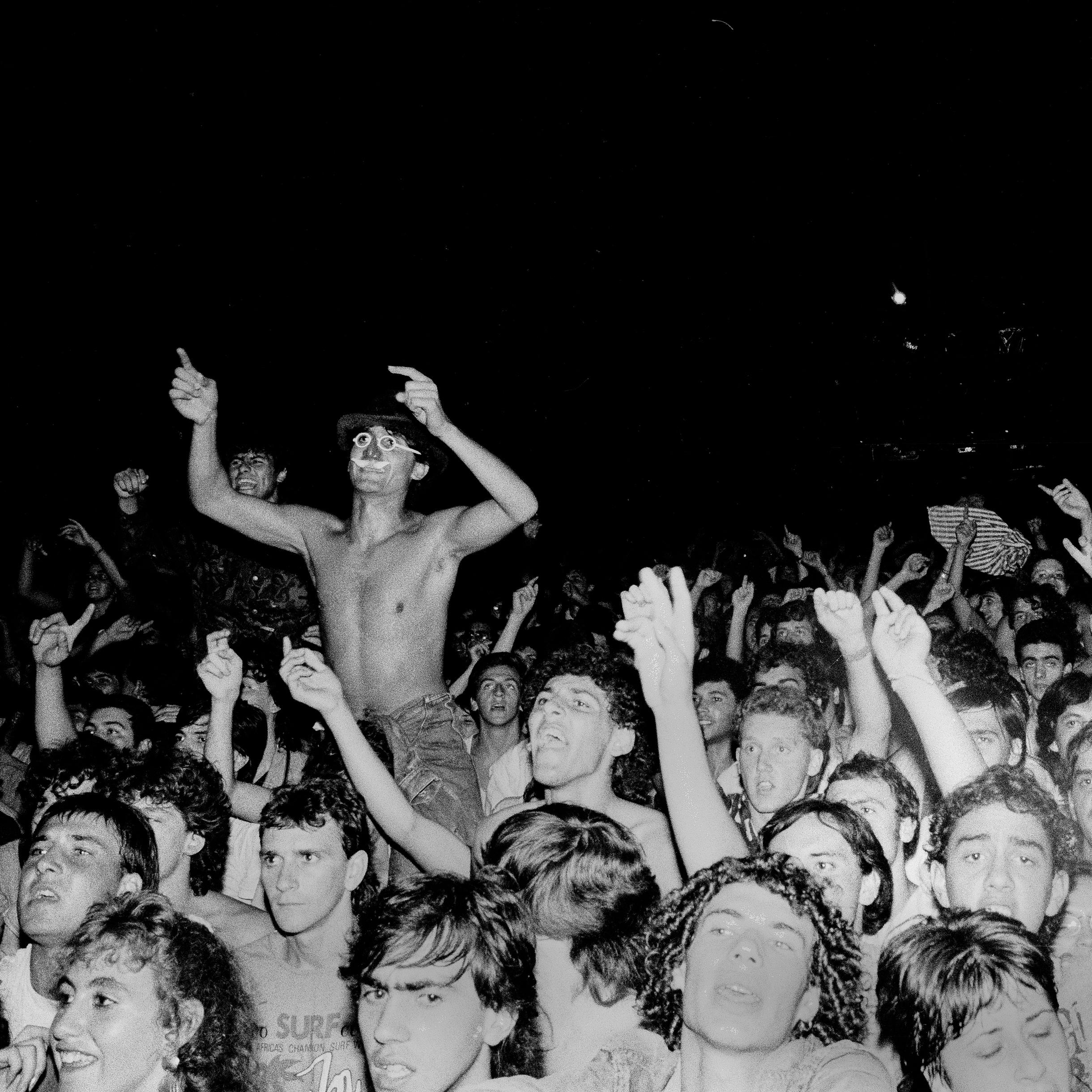Montevideo Rock II, estadio Luis Franzini, en febrero de 1988. · Foto: Roy Gorfinkel