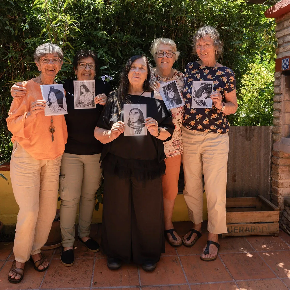 Beatriz Barboza, Martha Passeggi, Irma Leites, Cecilia Duffau y Margrit Schiller. · Foto: Leidy Laura Sosa