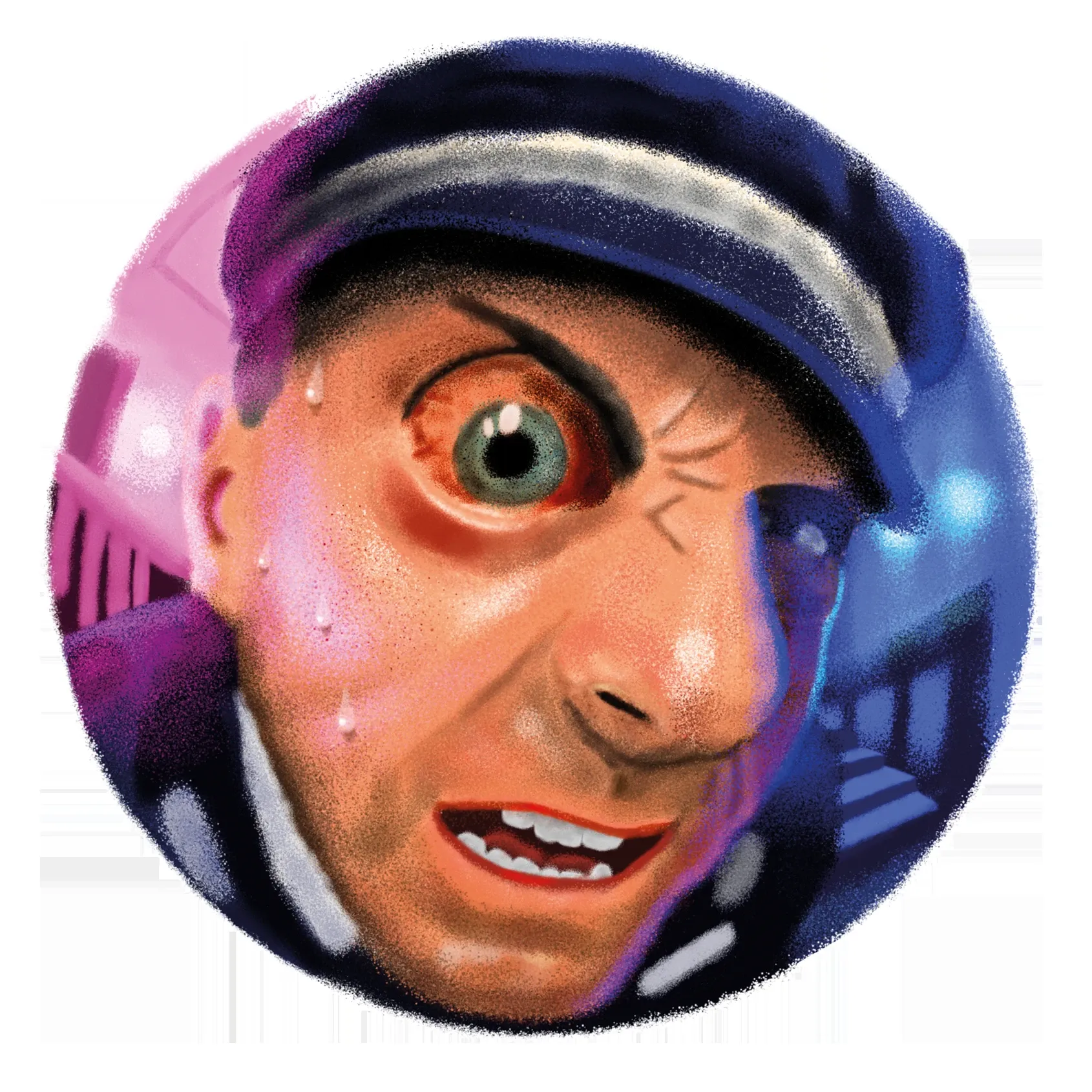 Foto principal del artículo 'Unos nazis muy drogados' · Ilustración: Camilo Fernández