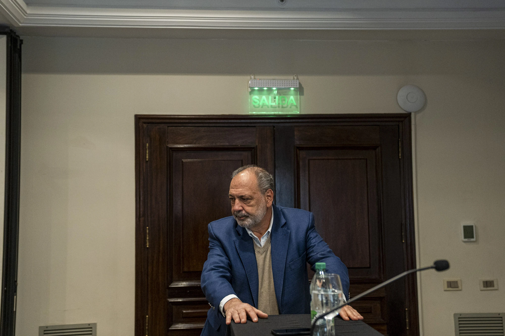 Gandini negó que se haya lavado dinero en su local de pagos y se puso a disposición de Fiscalía