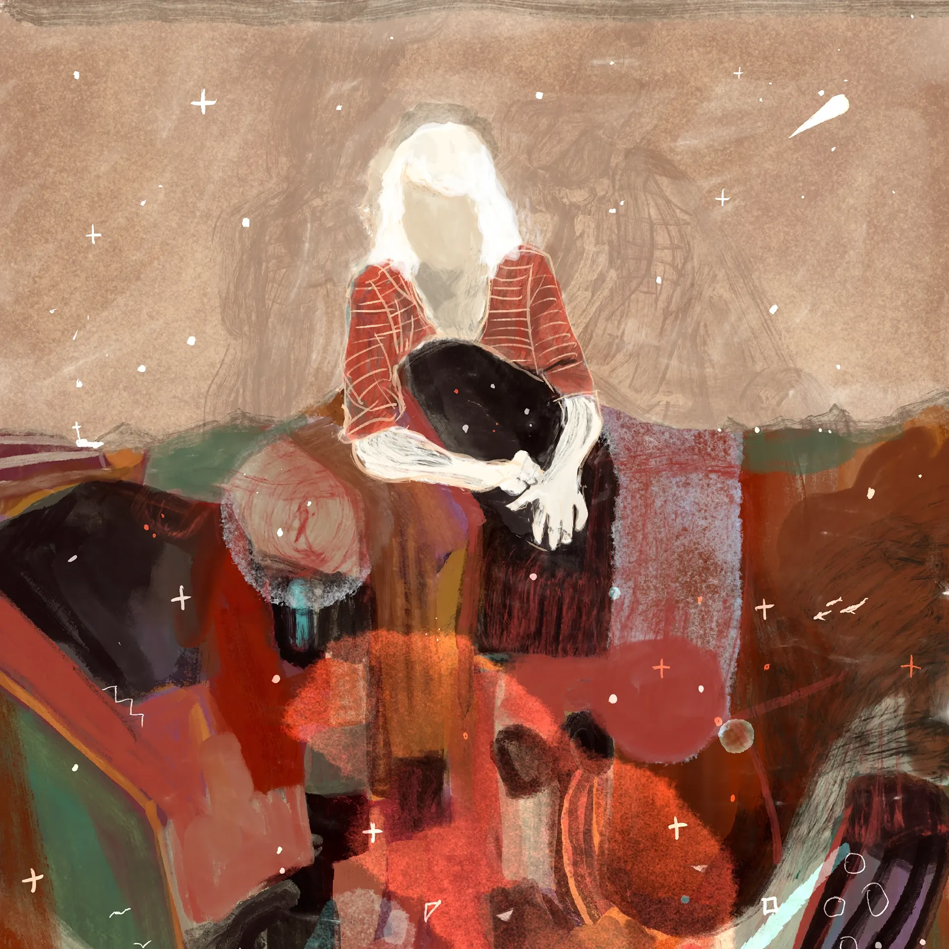 Foto principal del artículo 'Una mujer de su época' · Ilustración: Juanma Díaz