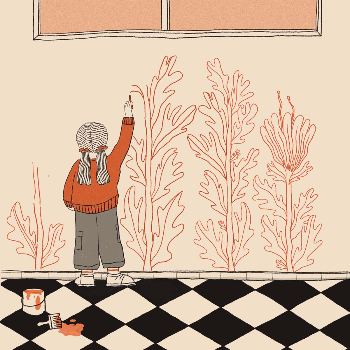 Foto principal del artículo 'Berkeley o Mariana del universo' · Ilustración: Laura Carrasco