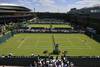 Canchas exteriores en The All England Tennis Club, el primer día E Wimbledon Championships, el 1 de julio de 2019.
· Foto: Ben Stansall, AFP Canchas exteriores en The All England Tennis Club, el primer día E Wimbledon Championships, el 1 de julio de 2019.
· Foto: Ben Stansall, AFP