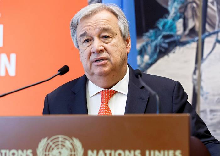 Secretario general de las Naciones Unidas, António Guterres. Foto: EFE/Archivo