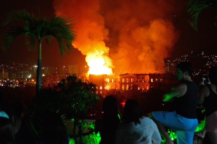 Museo Nacional en Río de Janeiro · Foto: AFP
