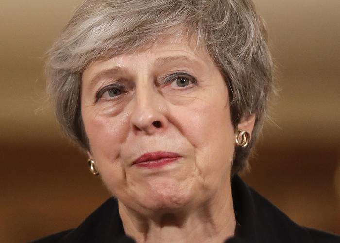 Theresa May · Foto: Matt Dunham, AFP
