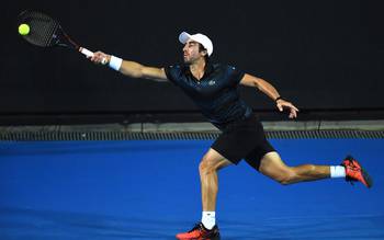 Pablo Cuevas durante su partido ante Grigor Dimitrov, en el Abierto de Australia. , AFP Pablo Cuevas durante su partido ante Grigor Dimitrov, en el Abierto de Australia. , AFP