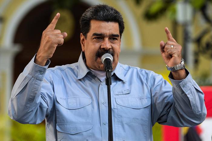Nicolás Maduro · Foto: Federico Parra, AFP