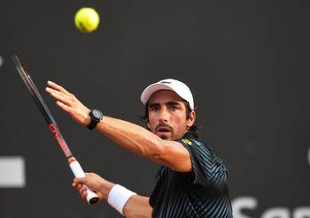 Pablo Cuevas, durante el partido ante Diego Schwartzman, durante el Río Open. · Foto: Carl De Souza Pablo Cuevas, durante el partido ante Diego Schwartzman, durante el Río Open. · Foto: Carl De Souza
